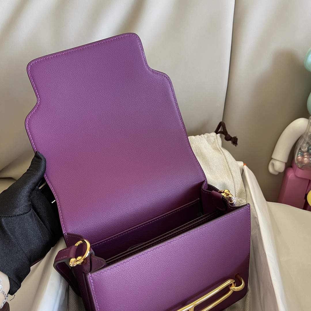 에르메스 룰리스18 아네몬느 금장 에버컬러